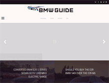 Tablet Screenshot of bmwguide.net
